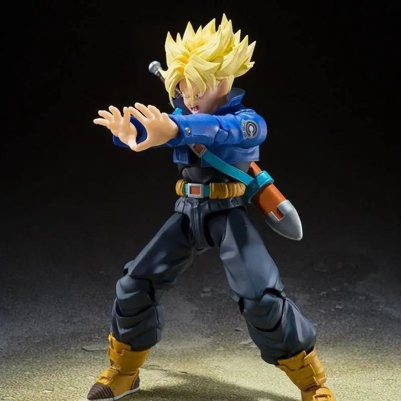 Dragon Ball Z Super Saiyan Trunks with Broadsword & Alternate Head Sculpt - 15cm