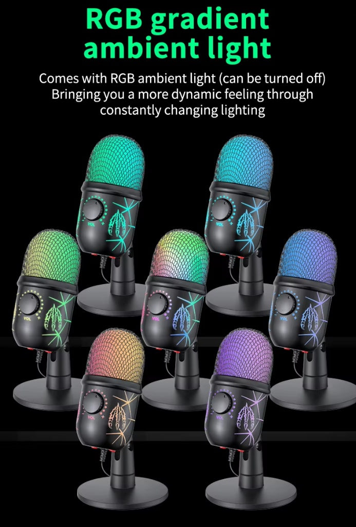 V5 Chroma USB Studio Microphone | For Gaming & Podcasting