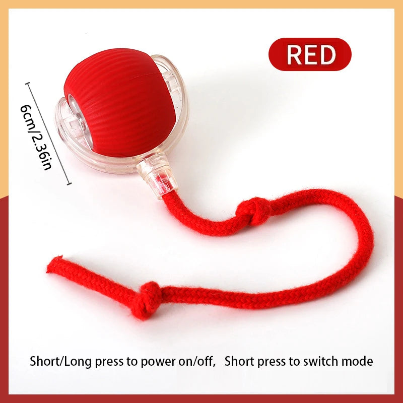 Interactive Dog Toy Ball - USB Automatic Moving Bouncing Toy