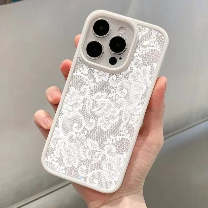 HERITAGE LACE ARMOR | Archival Botanical Case (Apple)