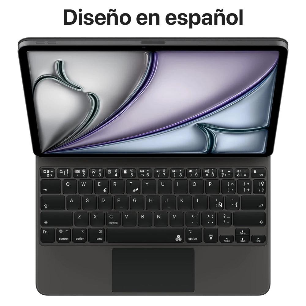 iPad Magic Keyboard Case - Smart Magnetic Folio with Trackpad