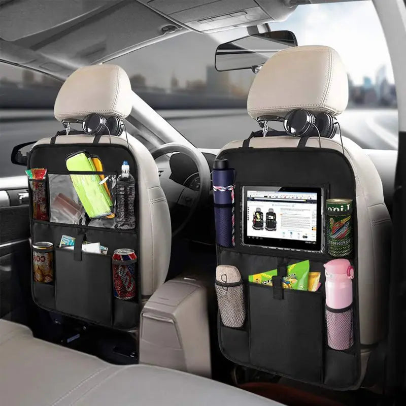 Car Backseat Organizer - Tablet Holder & Seat Protector