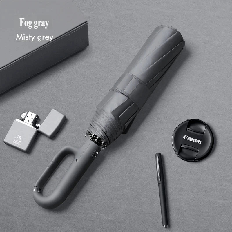 Windproof Automatic Umbrella - Double Layer Resistant Rain Gear