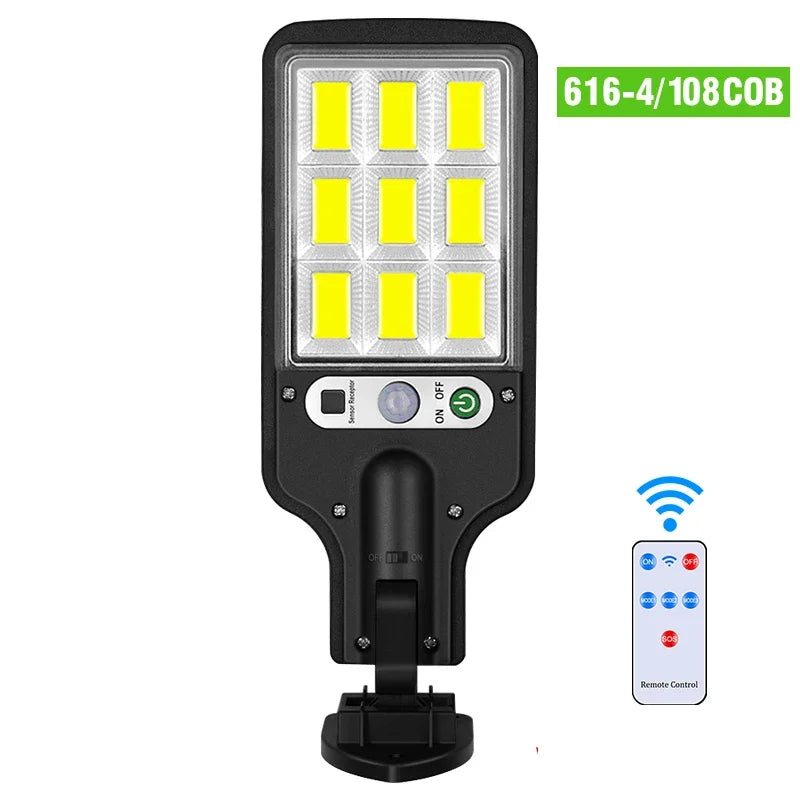 Outdoor Solar Wall Light - Motion Sensor Garden Lamp