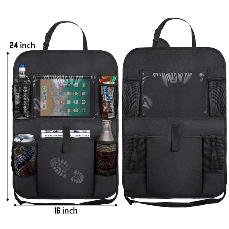 Car Backseat Organizer - Tablet Holder & Seat Protector