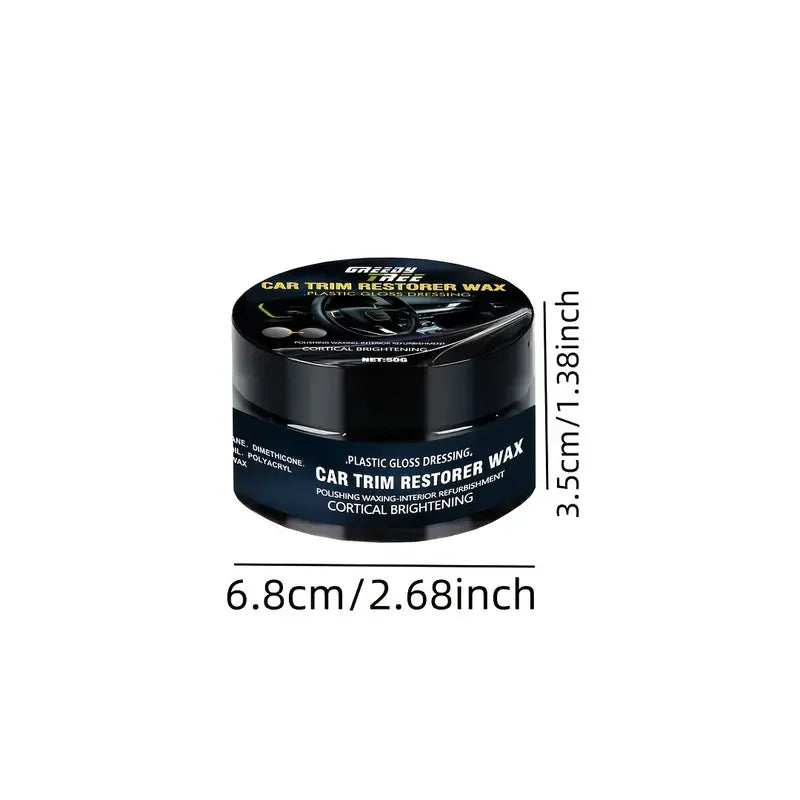Car Plastic Repair Agent - Interior Panel Renewal Wax Coating
