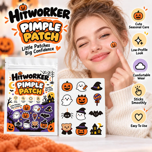 SPOOKY OCCULT HYDRO-MATRIX | Halloween Theme Hydrocolloid Blemish Patches (48 / 120 Pack)