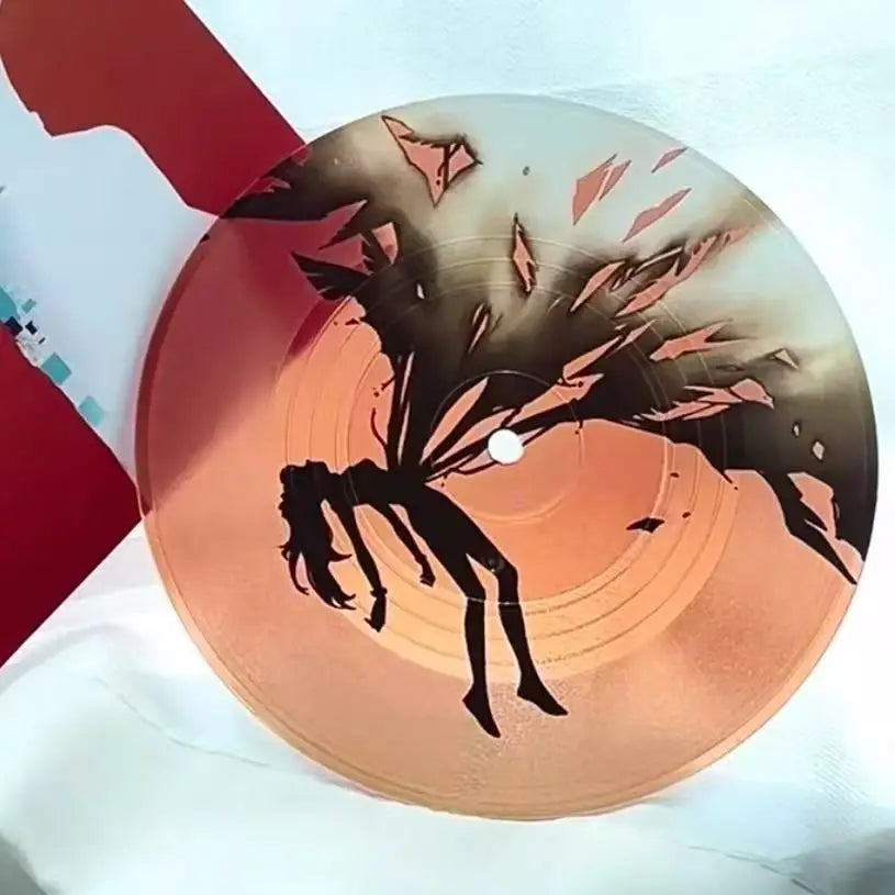 Evangelion FLY ME TO THE MOON | EVA Archival Vinyl Acrylic Coaster Array