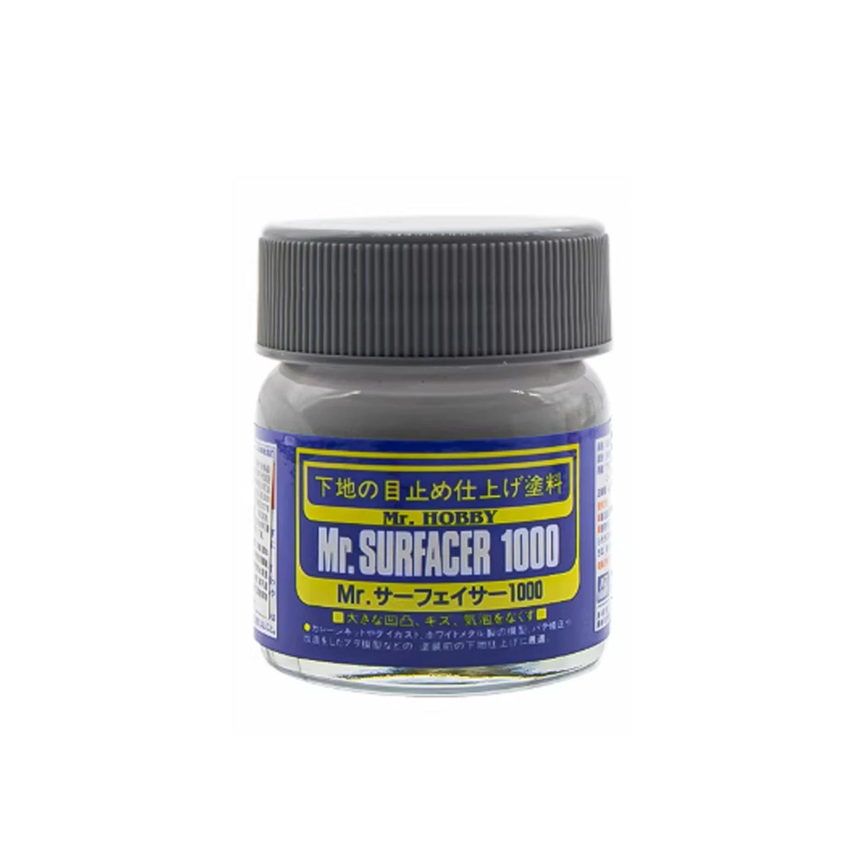 40ML Mr. Surfacer SF283-SF292 Oil-based Surface Primer Full Grit Sandable Primer For Gundam Model Building Hobby