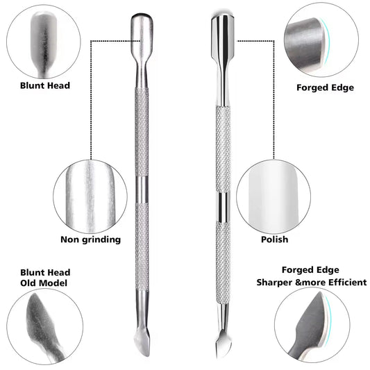 1/4Pcs Nippers Nail Manicure Scissors Cuticle Clippers Trimmer Dead Skin Remover Pedicure Stainless Steel Cutters Tool Cuticle
