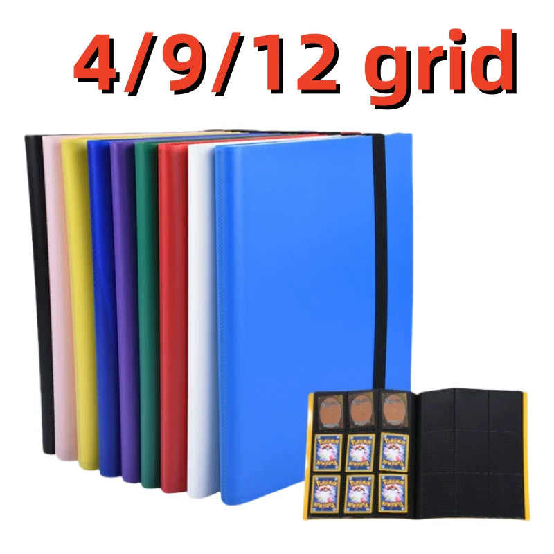 Premium Multi-Pocket Trading Card Binder-Holds 160/360/480 Cards-Durable PP Cover-Ideal for Basketball, Soccer,and Sports Cards