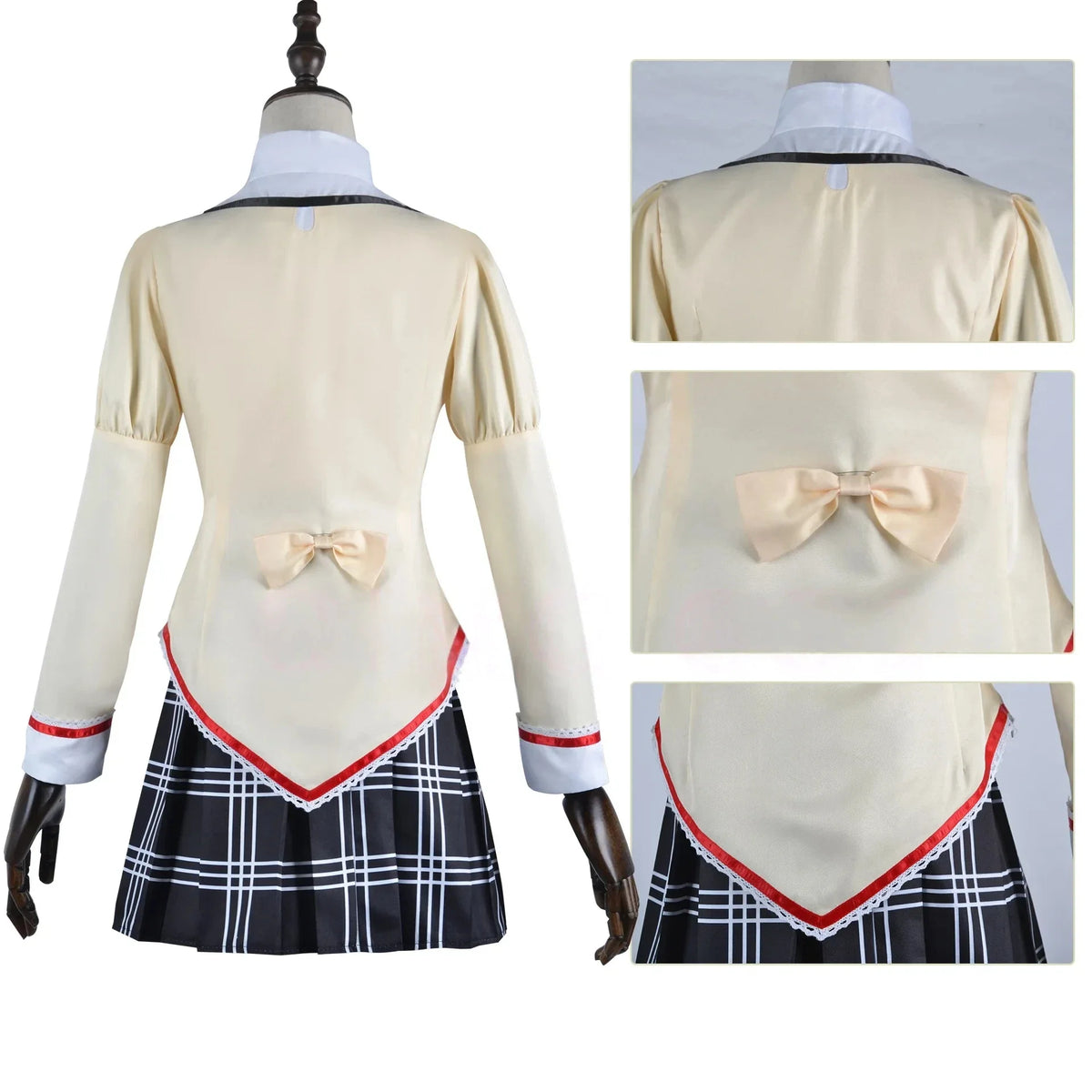 Kaname Madoka Akemi Homura Cosplay Costume School Uniform Puella Magi Madoka Magica Adult Anime Halloween Costumes Women Game
