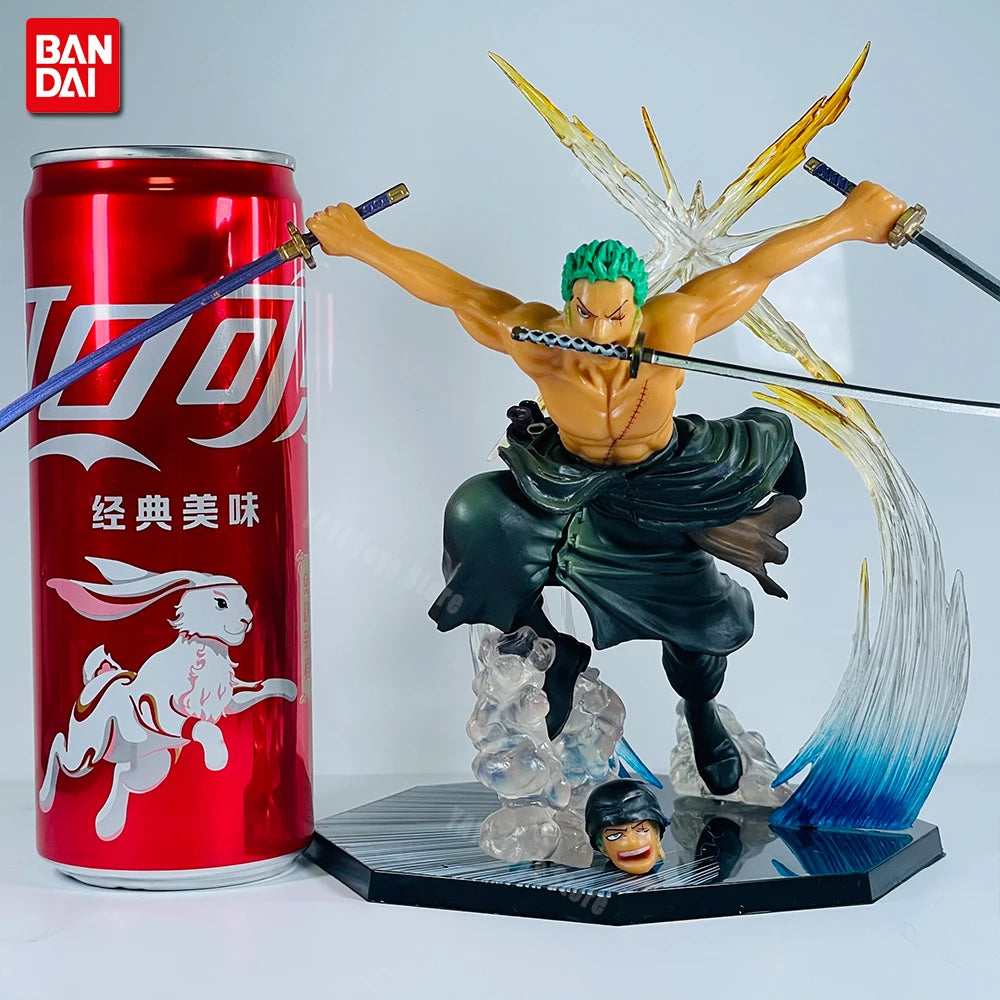 New One Piece Anime Figure Fire Fist Luffy Ace Sanji Battle Model Dolls PVC sabo Action Figurine Zoro Ghost Three-Knife Toys
