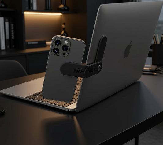 AeroLink Dual-Screen Magnetic Mount | Slim Aluminum Side Bracket