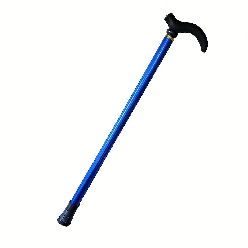 Two sections of reinforced mountaineering outdoor walking sticks, aluminum alloy ultra-light anti-slip