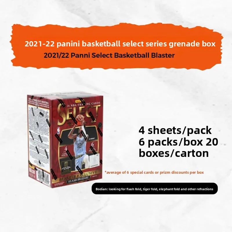 Panini Select NBA Hobby Collector Blaster Box, Chronicles & Hoops Rare Star Cards, Diversified Premium Collection Set for Cards