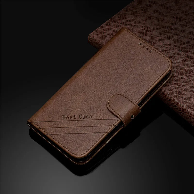 Premium Magnetic Flip Leather Case For Samsung Galaxy S26 S26FE S26Plus S26Ultra Plus Ultra Wallet Card Stand Slot Phone Cover