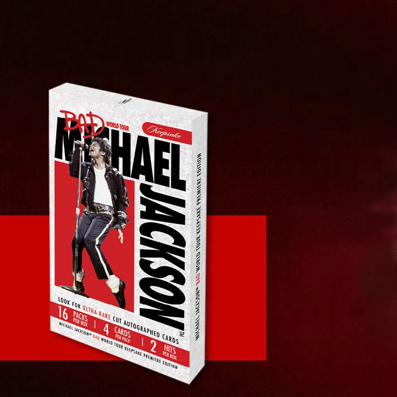 2025 Keepsake Michael Jackson Bad World Tour Hobby Box Premiere Edition Trading Cards Collection