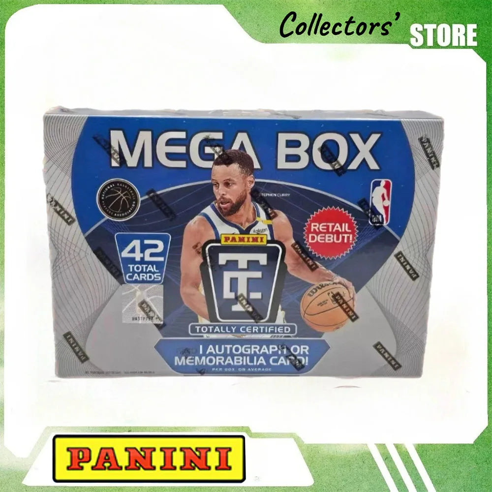 2024‑2025 Panini Totally Certified NBA Basketball Mega Box, Factory Sealed Autograph Or Memorabilia Rookie Trading Card  Present