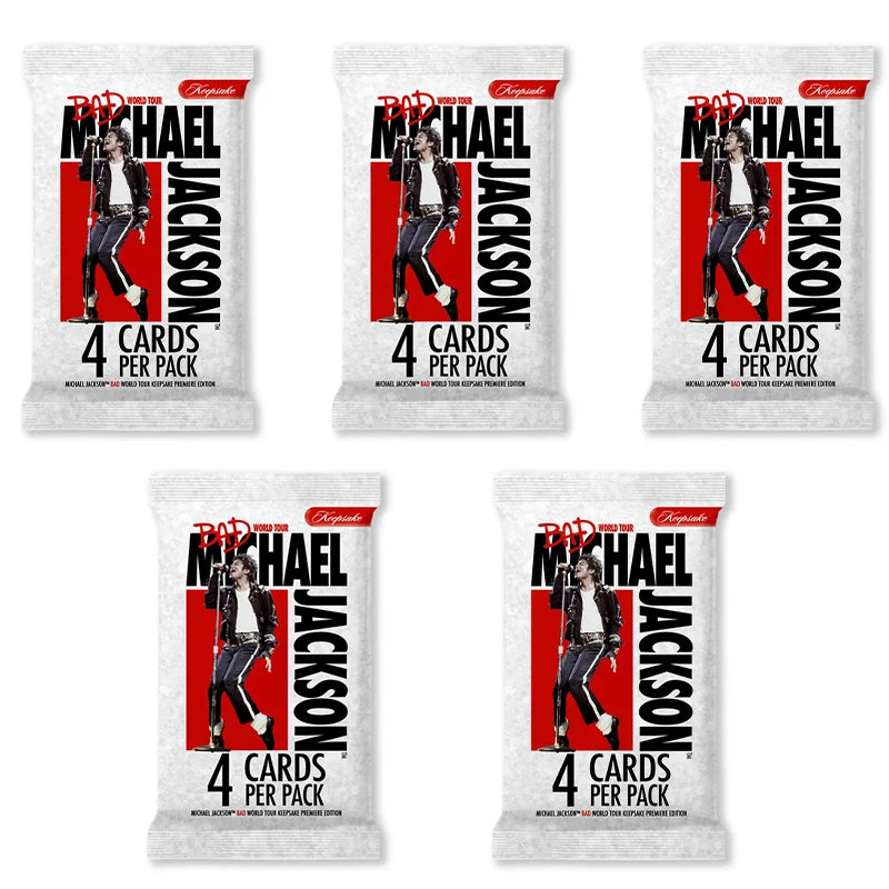 2025 Keepsake Michael Jackson Bad World Tour Hobby Box Premiere Edition Trading Cards Collection