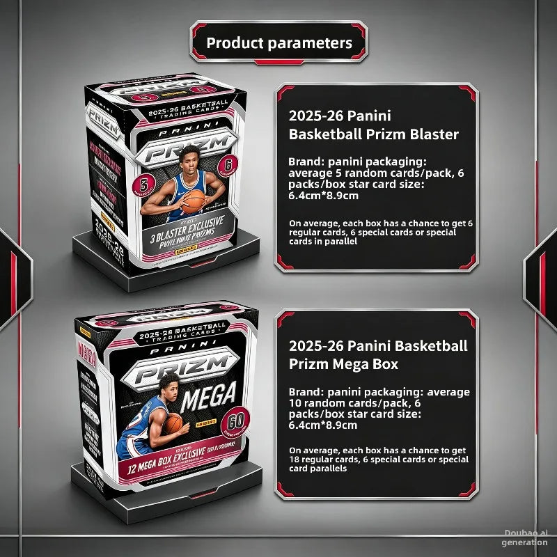 2026 Panini Prizm NBA Basketball Trading Cards Rookie Autos Silver Parallels Rare Inserts Premium For Serious Card Collectors