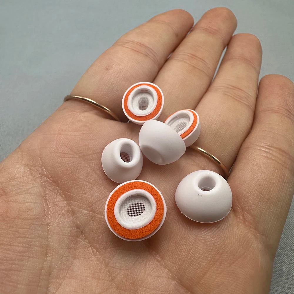 Memory Foam Ear Tips for Apple AirPods Pro 2 1 Silicone Ear Cushion Replacement Earphone Earpads Ear Plug Cap Accessories 1 Pair