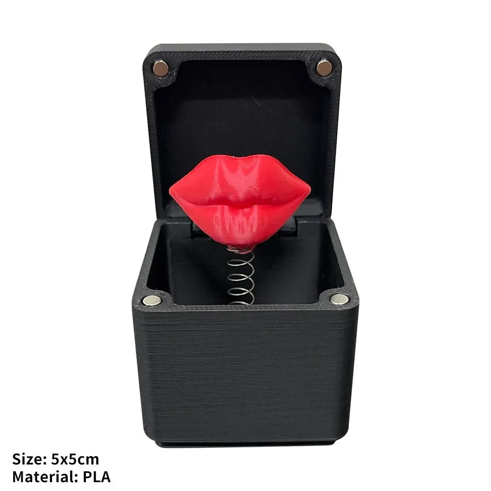 Love Rose Surprise Gift Boxs Christmas Fun Prank Gift Offices Desk Home Decor Valentine's Day  Gift Decoration Toys