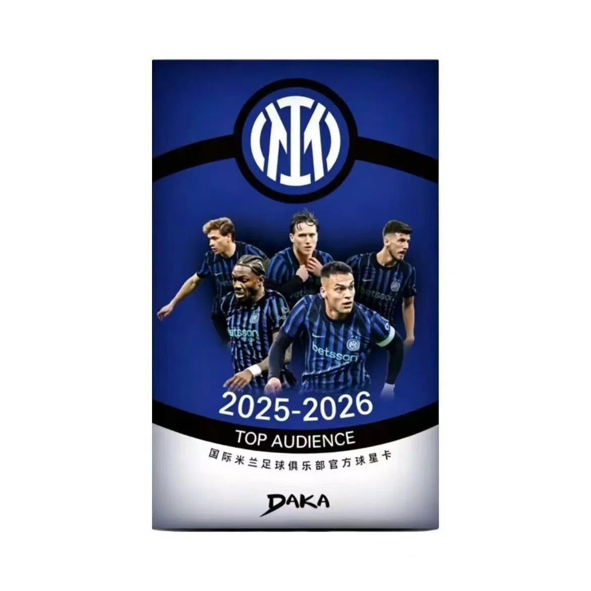 Daka Genuine 2025-26 Real Madrid Barcelona Top Audience Series 2 Football Star Collection Card Football Club Official Box Gifts