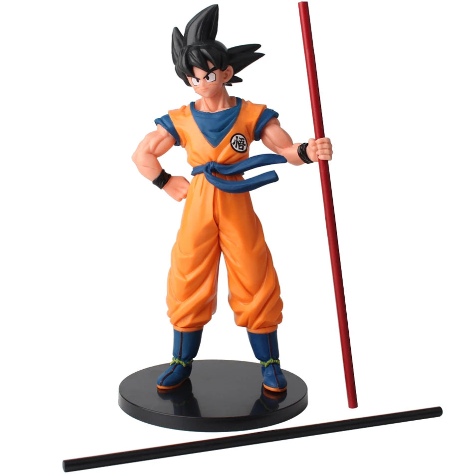 Hot Dragon Ball Son Goku Super Saiyan Anime Figure 22cm Goku DBZ Action Figure Model Gifts Collectible Figurines for Kids