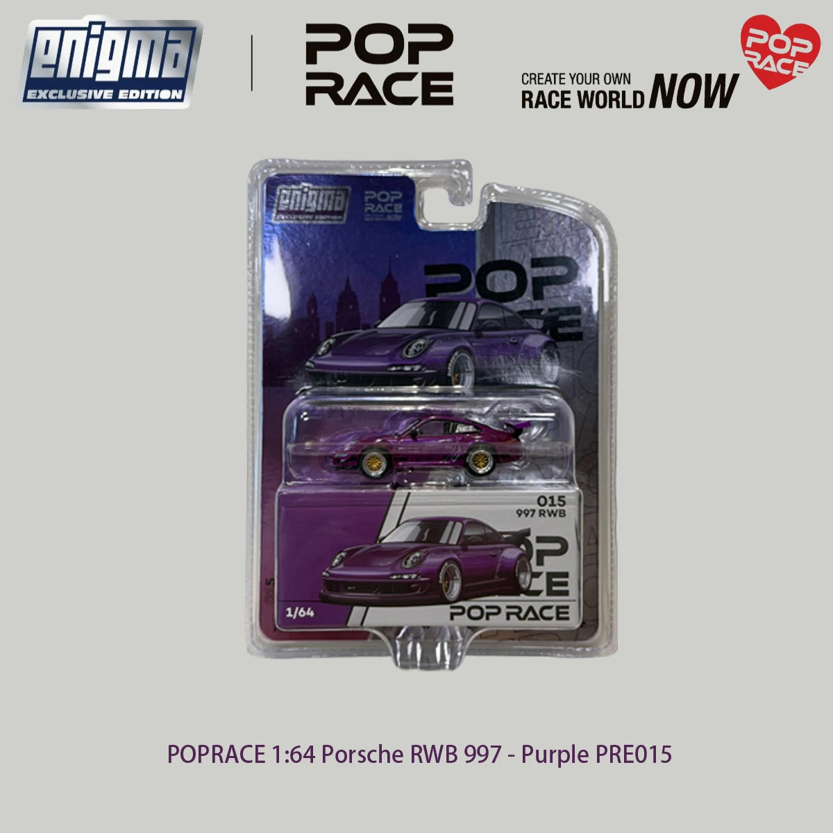POP RACE 1:64 Precision Diecast | Enigma Exclusive JDM & RWB Legends
