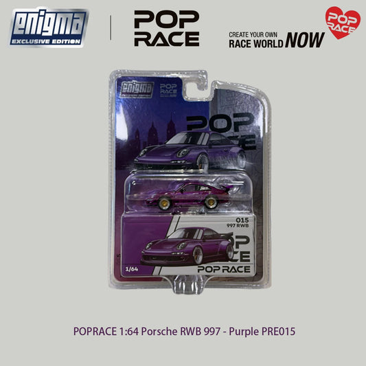 POP RACE 1:64 Precision Diecast | Enigma Exclusive JDM & RWB Legends