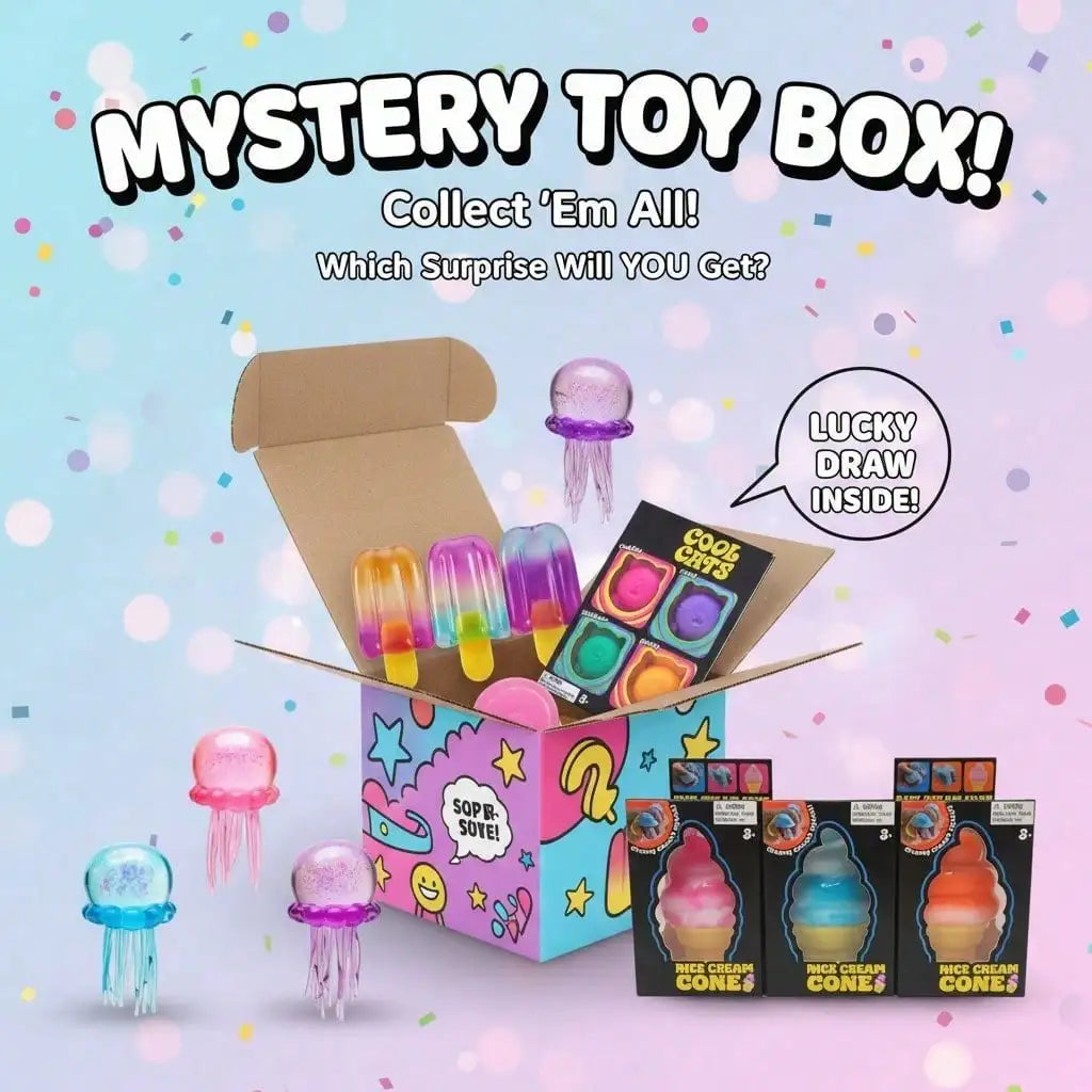 Ultimate Squishy Mystery Blind Box – Slow Rising Soft Fidget Toys Surprise Pack, Sensory Stress Relief Squishies for Kids & Adults Gift