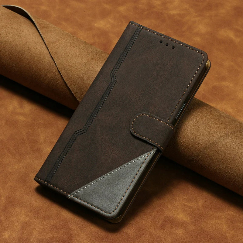Premium Magnetic Flip Leather Case For Samsung Galaxy S26 S26FE S26Plus S26Ultra Plus Ultra Wallet Card Stand Slot Phone Cover