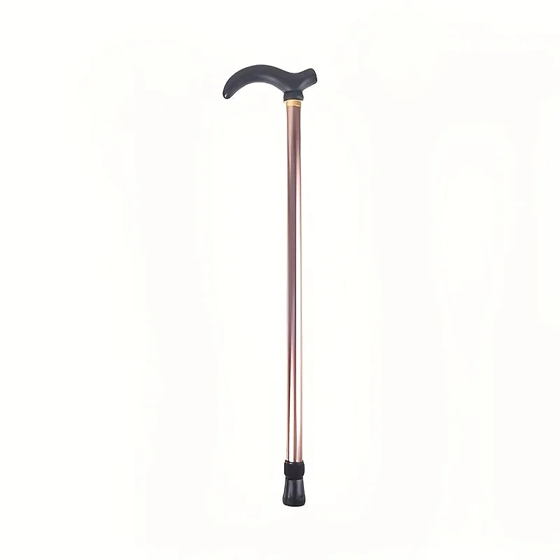Two sections of reinforced mountaineering outdoor walking sticks, aluminum alloy ultra-light anti-slip