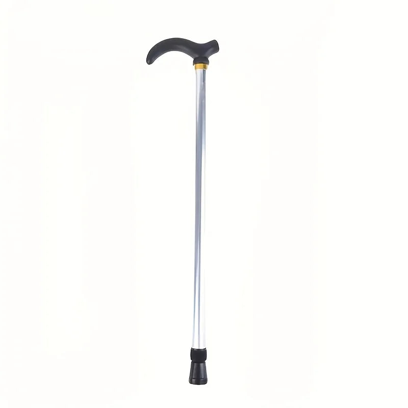 Two sections of reinforced mountaineering outdoor walking sticks, aluminum alloy ultra-light anti-slip