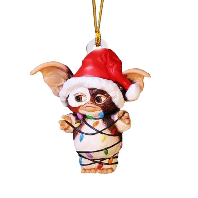 MIDNIGHT MOGWAI | Gremlins Gizmo Archival Christmas Tree & Car Mirror Ornament