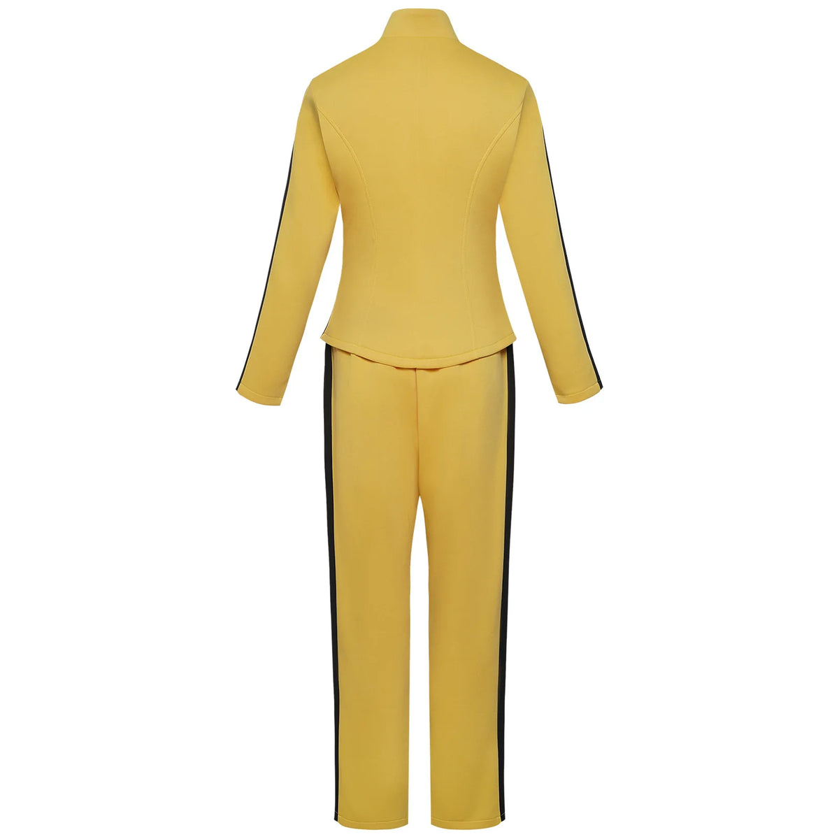 Kill Bill The Bride Beatrix Kiddo Cosplay Costume Yellow Kung Fu Jumpsuit Women Tracksuit Halloween Carnival Mardi Gras Costumes