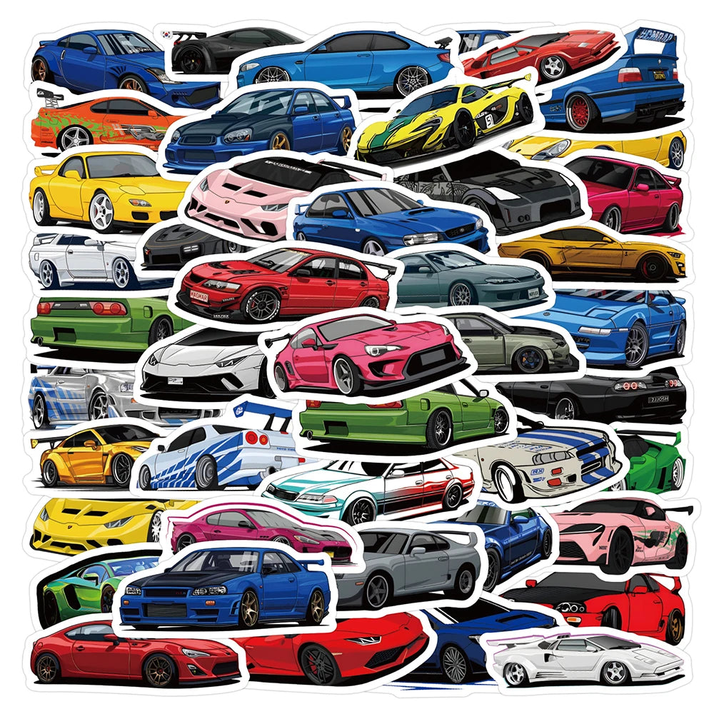 JDM Culture Vinyl Decal Set