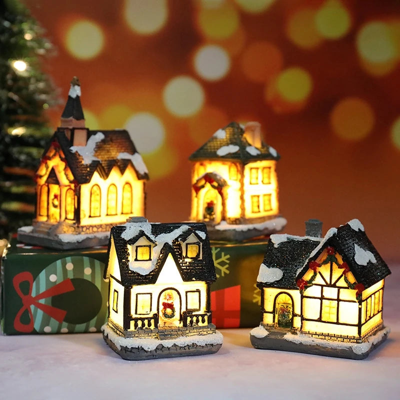 Christmas House Night Light - Kids Xmas Gift & Decor