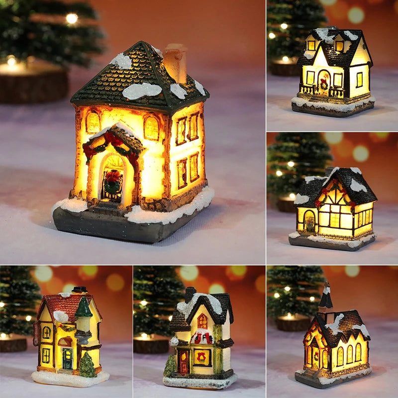 Christmas House Night Light - Kids Gift & Holiday Decor
