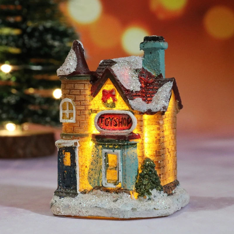 Christmas House Night Light - Kids Gift & Holiday Decor