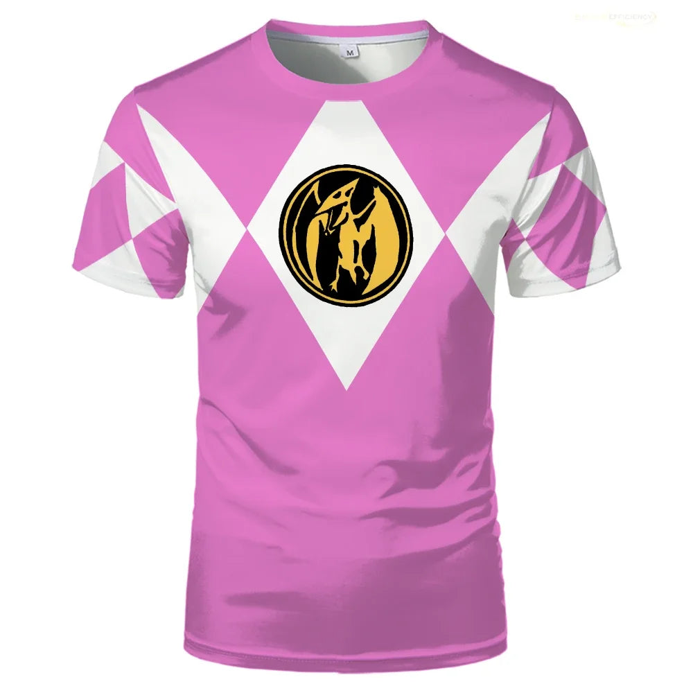Mighty Morphin Sweater - Multi Color Ranger Holiday Pullover