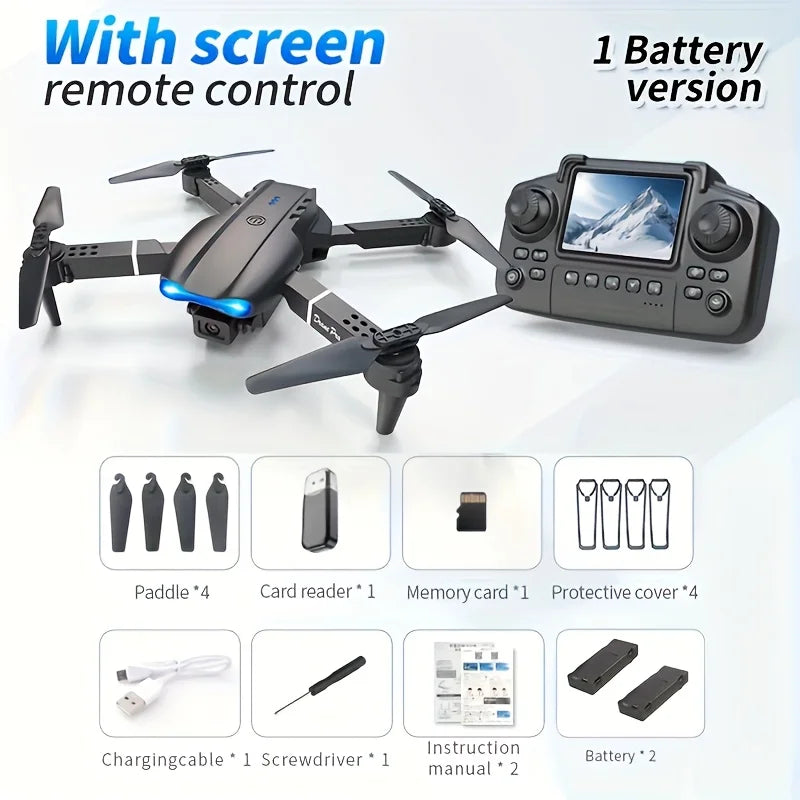 E88 PRO MAX Foldable Drone - 8K Dual Camera Quadcopter
