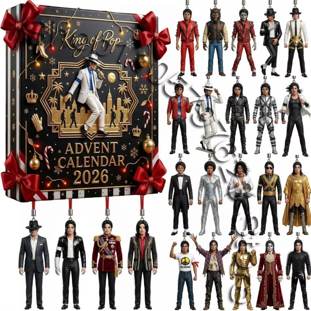 Advent Calendar - Michael Jackson Acrylic Tree Ornament