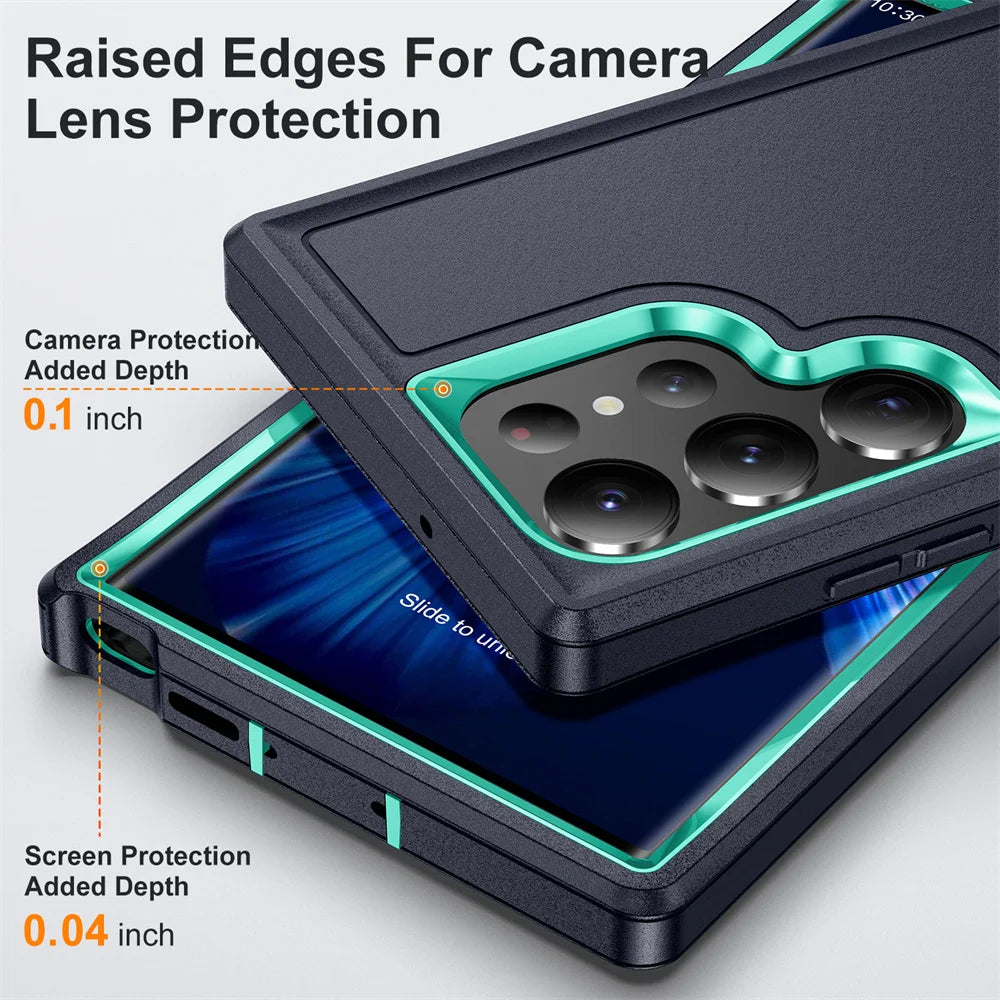 Samsung Armor Case - Military Shockproof PC + TPU Cover