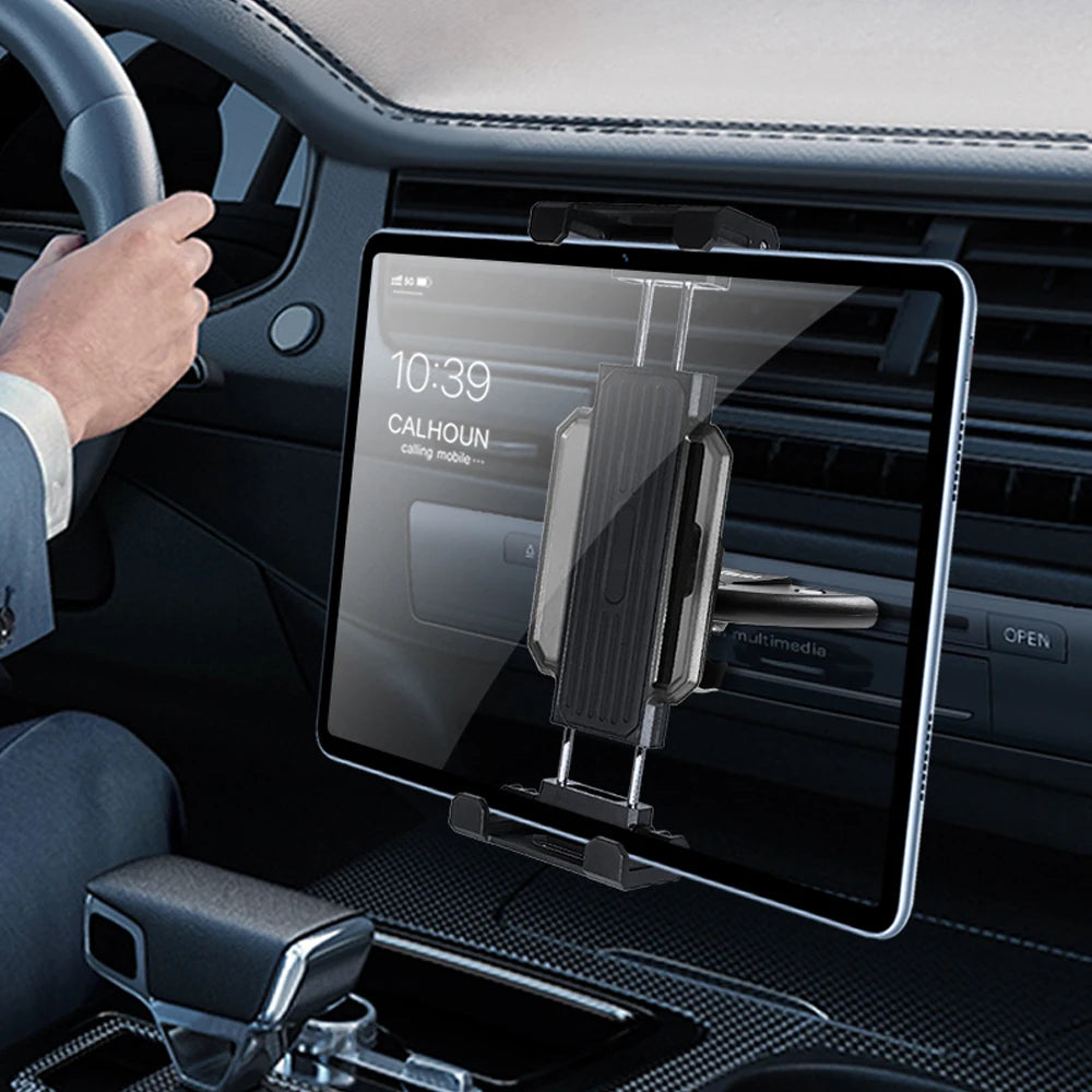 Car CD Slot Tablet Mount - Universal 4-13 Inch Holder