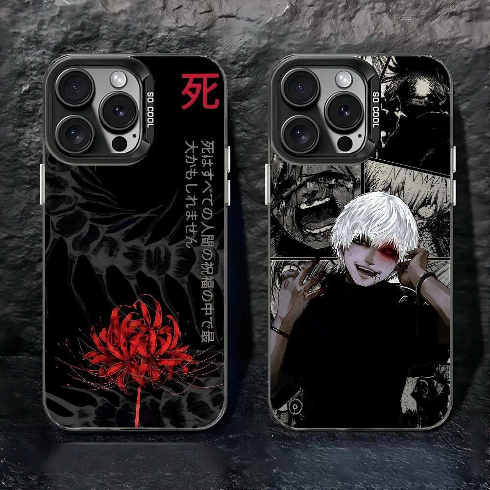 Tokyo Ghoul Phone Case - Cool Anime Anti Fall Matte Cover