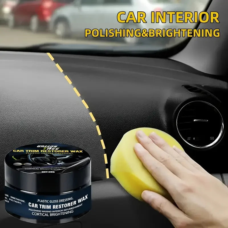 Car Plastic Repair Agent - Interior Panel Renewal Wax Coating