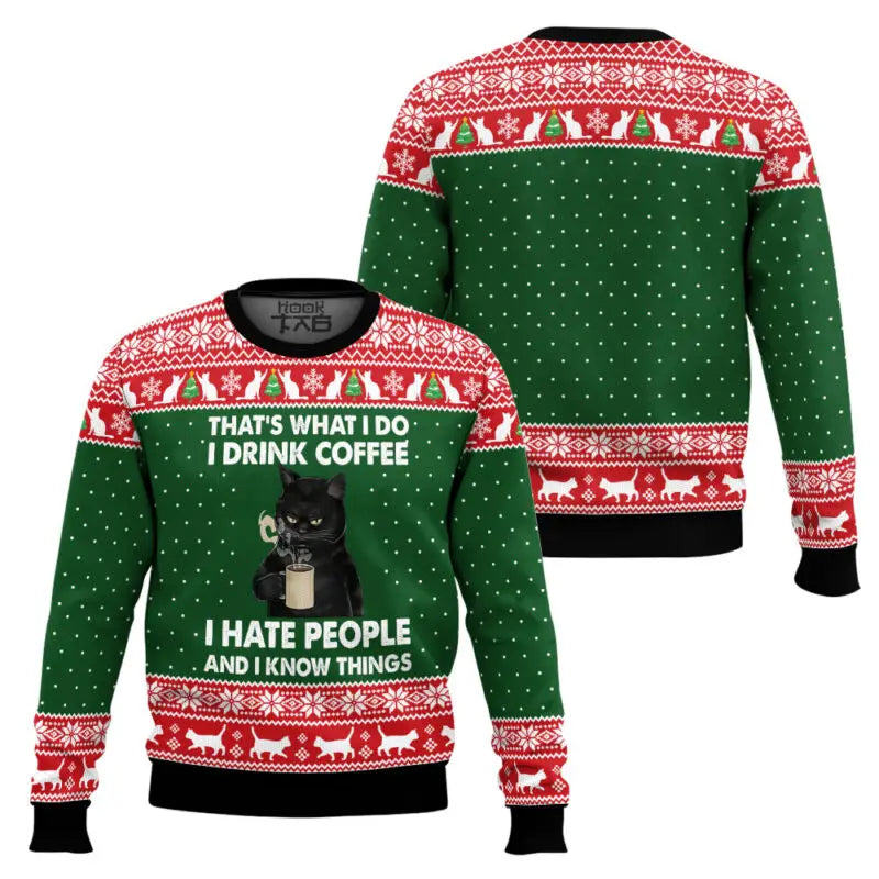 Merry Christmas Ugly Sweater - Retro Party Pullover