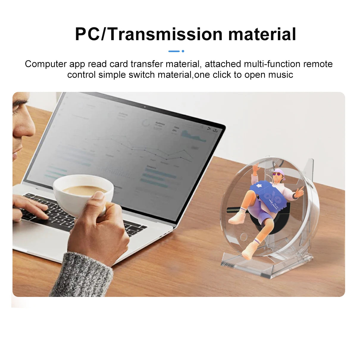 Mini 3D Hologram Fan - HD Projector for Stores & Parties